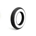 Whitewall tire 3.50 x 10" Kenda K333 | Motorkit