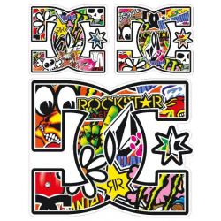 Autocollant Sticker DG Bombing • Motorkit