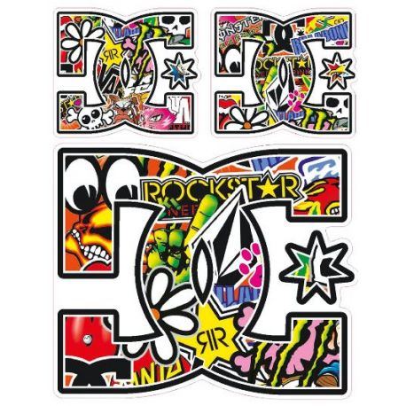 Autocollant Sticker DG Bombing