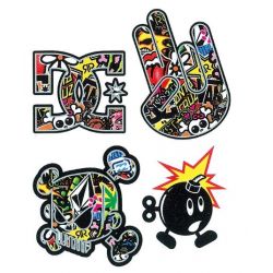 Autocollant Sticker Finger Bombing • Motorkit