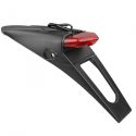 Licence plate bracket + rear light red leds EEC aproved  by No END | Motorkit