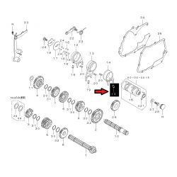 Takegawa gearbox fork guide (3 pc) 00-02-0048 • Motorkit