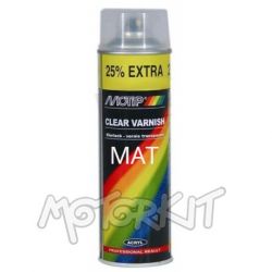 Vernis mat Motip bombe - spray  500ml • Motorkit