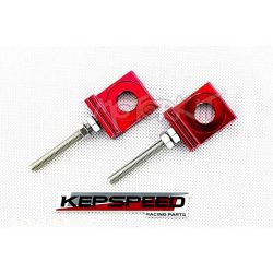 Tendeur de chaine Kepspeed rouge • Motorkit