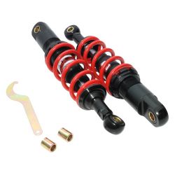 Amortisseurs 285MM 6 spires rouge • Motorkit