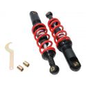 Amortisseurs 330MM 6 spires rouge | Motorkit