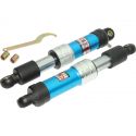 290mm shock silver no springs Blue  | Motorkit