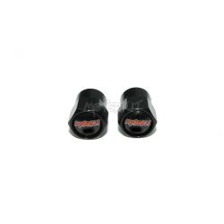 inner tube valve caps - black or silver with Motorkit logo.  • Motorkit