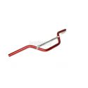 Guidon alu rouge avec barre de renfort 73cm x 15cm | Motorkit