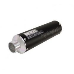 Silencieux NHRC Noir mat • Motorkit