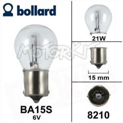 Bulb BA15S 6V 21W • Motorkit