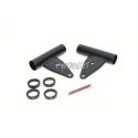 Front light bracket  set for "Monkey" Singa Chimp Skymini - Black | Motorkit