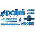 Stickers Polini Team 30 x 17cm 225.020 CG.196707 | Motorkit