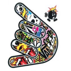 Sticker Aloha Bombing • Motorkit
