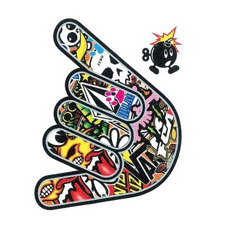 Sticker Aloha Bombing