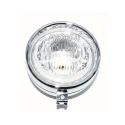 Phare universel  chromé - Puch classique diam. 130 mm | Motorkit