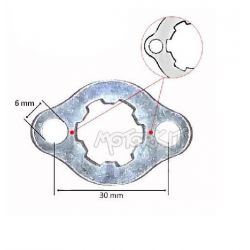 Lock plate sprocket Honda Dax - NSR - MBX - Skyteam • Motorkit
