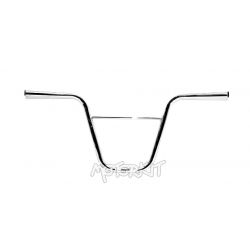 Guidon Cyclo Custom chopper chromé avec barre de renfort  • Motorkit