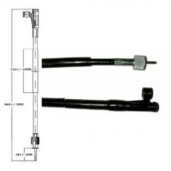 Speedometer cable for Sym Mio