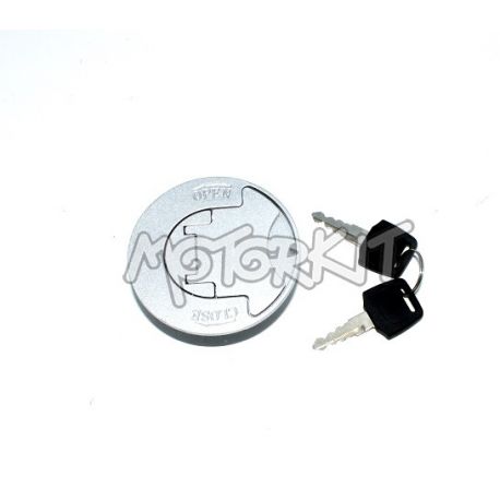 Bouchon reservoir plat à clés pour reservoir type Honda Monkey