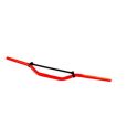 Off-road handlebar fluo red by Tun'r | Motorkit