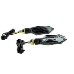 Universeel Pinkers Led carbonlook Scrolleffect • Motorkit