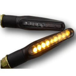 LINE leds pinkers carbon look and scrolling - EC • Motorkit