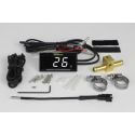 Compact LCD Temperatuursensor Set Takegawa 05-07-0008 | Motorkit