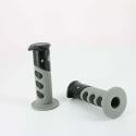 Handgrips set black and grey | Motorkit