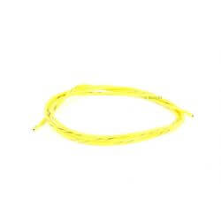 Cable électrique jaune / gris 0.75mm x 1 m • Motorkit