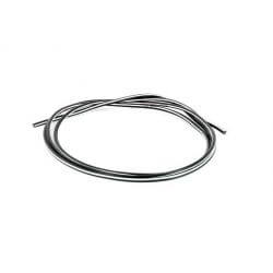 Electric wire - black lined white 0.75mm x 1m.Cable électrique noir ligné blanc 0.75mm x 1 m • Motorkit