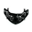 Optique de Phare Peugeot Speedfight 2, 4 halogènes, noire | Motorkit