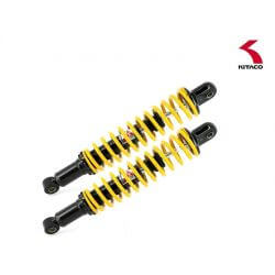 Amortisseurs  hydrauliques réglables Kitaco pour Honda Monkey 125 - jaune • Motorkit