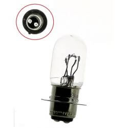 Ampoule / lampe P15D 6 volts 25/25w • Motorkit