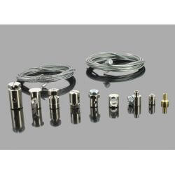 Kit de cables nus et de serre- cables - nipples divers • Motorkit