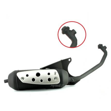 Pot d'échappement Silent-Pro Sym Fiddle 3 Speefight 4 Euro4 (avec sonde lambda)