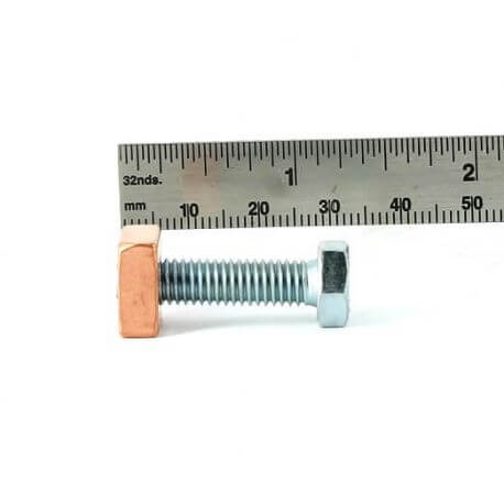 Vis pot d'échappement avec écrou carré Wallaroo - Peugeot 103 et Fox