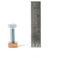 Vis pot d'échappement avec écrou carré Wallaroo - Peugeot 103 et Fox