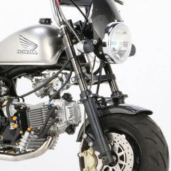 Fourche Kitaco noire 30mm pour frein à disque Type X pour Honda Monkey et  Singa Skymini • Motorkit