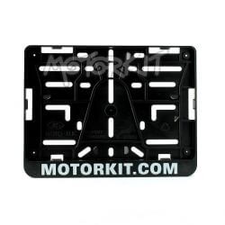 Porte / support plaque  immatriculation belge plastique avec ou sans logo • Motorkit