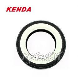 Pneu Kenda à flancs blancs 10" 350 • Motorkit