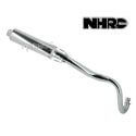 Pot d'échappement NHRC Up alu silver pour Dax Zenhua / Skyteam EURO 4 injection | Motorkit