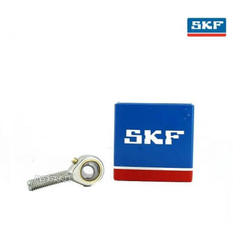 Roulement à rotule - uniball SKF  M8 mâle filet droit 