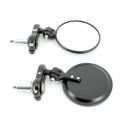 Rond bar end spiegels set - verstelbaar - 3 verschillende kleuren | Motorkit