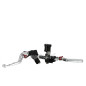Paire de leviers CNC Noir - Silver / hydraulique + câble - réglables
