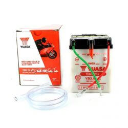 Batterie Yuasa YB2.5L-C 12Volts 80x70x105mm • Motorkit