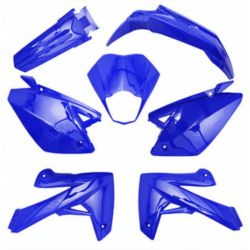 Kit carrosserie Rieju MRT Enduro PRO SM 50cc - Bleu - 7 pièces • Motorkit