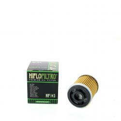 Filtre à huile Hiflo-Filtro HF143 Maxiscooter Moto Yamaha ATV - YFM 125 - MBK XC Flame • Motorkit