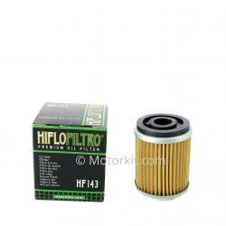 Filtre à huile Hiflo-Filtro HF143 Maxiscooter Moto Yamaha ATV - YFM 125 - MBK XC Flame • Motorkit