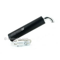 Tecnigas Q-Tre black exhaust muffler • Motorkit